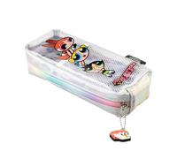 Grupo Erik Mäppchen Powerpuff Girls 1 Fach - Stift Etui Schule 10 x 22 x 5,5 cm - Federmäppchen Mädchen Schlampermäppchen Jungen - Offizieller Merch Geschenk zur Einschulung