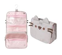 Grupo Erik Pusheen Kosmetiktasche Klein Vielfältige Kulturtasche Damen | Wasserdichter Kulturbeutel Herren - Praktische Waschtasche