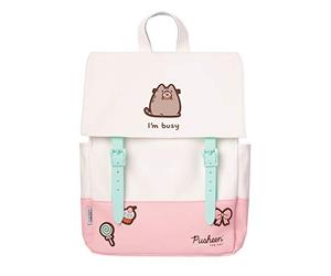 Grupo Erik Pusheen Rose Collection Daypack Rucksack Pusheen Rucksack | Daypack Damen - Rucksack Damen - Rucksack Kinder - Sporttasche - Reise Zubehör - Offizielle Lizenz