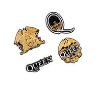 Grupo Erik Set Queen - 4 Anstecknadeln - Geschenke Musik Geschenke Merchandising