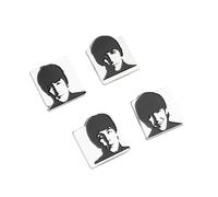 Erik Anstecknadeln-Set The Beatles – 4 Stück – Merchandising-Geschenk