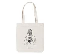 Grupo Erik Tote Bag, Einkaufstasche, Stofftasche aus Baumwoll, Leichte Tragetasche, Praktische Jutebeutel, Stoffbeutel mit offizieler Lizenz