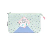 Erik Stifte Mäppchen Amalie Pastell - Stift Etui - Federtasche 3fach Mädchen und Jungen