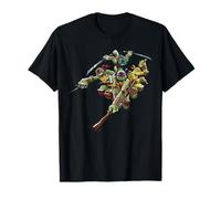 Gruppenangriff der Teenage Mutant Ninja Turtles T-Shirt