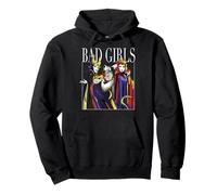 Gruppenfoto der Bösewichte von Disney Villains Bad Girls, gemalt Pullover Hoodie