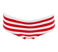 GRUSS & CO Damen 46963 Panty Notfall, Größe S-M, Geschenkartikel Boxershorts, Rot