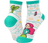 GRUSS & CO Kindersocken Motiv "Meerjungfrau" | Zaubersocken, Größe 30-35, mehrfarbig | Geschenk Schultüte, Kindergeburtstag | 48825