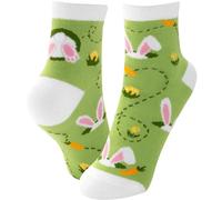 GRUSS & CO Kindersocken Motiv "Suche" | lustige Motivsocken, Größe 30-35, Zaubersocken, figürlich gepresst | Osternest, Geschenk Kinder Ostern | 73813