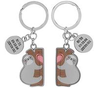 Gruss & Co - Paar-Schlüsselanhänger "Faultier"
