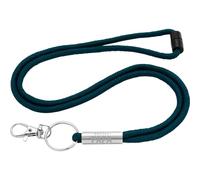 GRUSS & CO Schlüsselband mit Motiv Bester Papa ever | Band mit Schlüsselring und Karabiner, Polyester, Länge 52,5 cm | Geschenk für Papa, Vatertag, Geburtstag | 73892