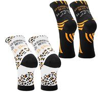 GRUSS & CO Sockenset Motiv Schnarche | Geschenkset mit1 Paar Herrensocken und 1 Paar Damensocken, Schwarz-Weiß | lustiges Geschenk | 47576