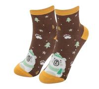 sheepworld - Sheepworld Kinder Socken Zaubersocken Gr 30-35 Eisbär 074403