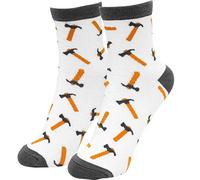 GRUSS & CO Zaubersocken mit Motiv "Hammer" | Herrensocken, Größe 41-46 | lustiges Geschenk, Männergeschenk | 47020