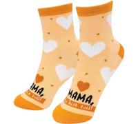 GRUSS & CO Zaubersocken mit Motiv "Mama toll" | Zaubersocken, Damensocken, Größe 36-40 | Geschenk für Sie, Muttertagsgeschenk | 48620