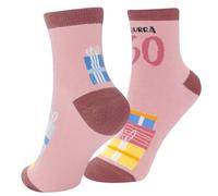 GRUSS & CO Zaubersocken Motiv "60. Geburtstag" | Damensocken, Größe 36-40, mehrfarbig | Geschenk Geburtstag, Geschenk lustig | 74337