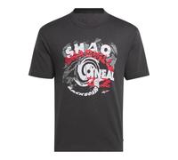 Reebok Men's GS HS Shaq Spiral Tee T-Shirt, Washed Black, M