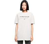 Gs1 Data Protected Company 4068059000002 Damen Mp0007060-ladies Just Start Oversized Boyfriend Tee T-Shirt, Weiß, XXL EU