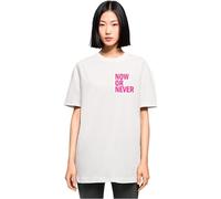 Gs1 Data Protected Company 4068059000002 Damen Mp0007297-ladies Now Or Never Oversized Boyfriend Tee T-Shirt, Weiß, XL EU