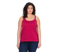 gs1 data protected company 4069787000005 Damen Spaghettitop, Rundhals, Modalmix, Ärmellos Shirt