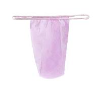 GSDGV 100 Stück Einweg-Slips, weicher T-String, für Spa Damen, Vlies-String für Frauen mit Bräunungsspray Spa Wraps Strümpfe Badzubehör (Rosa)