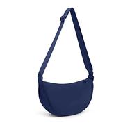 GSenhui Crossbody Bag Damen Halbmond Schultertasche, Hobo Halfmoon Bag Einfarbige Umhängetasche Damen Kleine für Damen Reisen