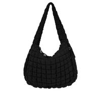 GSenhui Gesteppte Tasche Groß, Puffer Tasche Crossbody Bag Puffy Tote Bag Stepptasche zum Umhängen, Baumwolle Quilted Bag Hobo Bag Einfarbig Daunen Puffer-Tragetasche