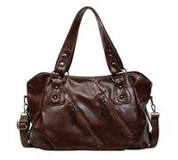 GSenhui Vintage Handtasche Damen Tote Bag Punk-stil Tragetasche Y2k Umhängetasche, Schultertasche Crossbody Bag Frauen für Schule Reisen Shopper