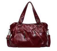 GSenhui Vintage Handtasche Damen Tote Bag Punk-stil Tragetasche Y2k Umhängetasche, Schultertasche Crossbody Bag Frauen für Schule Reisen Shopper