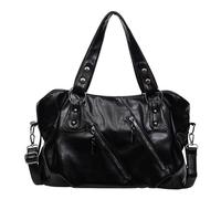 GSenhui Vintage Handtasche Damen Tote Bag Punk-stil Tragetasche Y2k Umhängetasche, Schultertasche Crossbody Bag Frauen für Schule Reisen Shopper