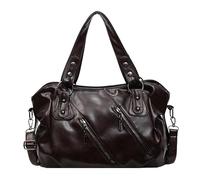 GSenhui Vintage Handtasche Damen Tote Bag Punk-stil Tragetasche Y2k Umhängetasche, Schultertasche Crossbody Bag Frauen für Schule Reisen Shopper