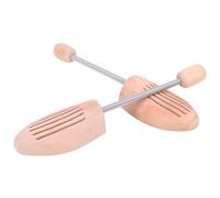 Gsycle 2 Stücke aus Holz, Anti-Deformation, Anti-Falten-Schuhspanner mit Federsäule für Turnschuhe, Stiefel (37 38)