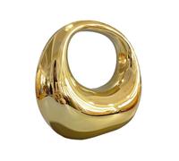 GSYPS Acryl Abend Clutch Geldbörse Top-Griff Mond Hobo Tasche, Elegante Marmor Handtasche für Hochzeit Cocktail Party, B-Gold