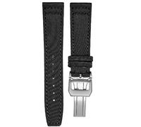 GSZCCZS Für IWC TopGun Pilot Spitfire Timezone Strap Armbanduhr Nylon Canvas Stoff Uhrenarmband 20mm 21mm 22mm