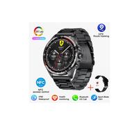 (GT4 PROsteel band schwarz) Kompatible Huawei GT4 Pro GPS Smart Watch Erwachsene Fitness Watch Immer HD-Bildschirm