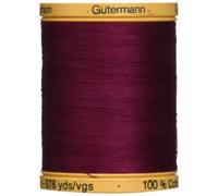 Gtermann Natural Cotton Thread Solids 876yd Burgund