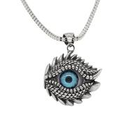 Gu Feng Accessoires Persönlichkeit Vintage Drachenaugen Herren Titan Anhänger Halskette