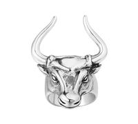 Gu Feng Accessoires Personality Vintage Stierkopf Herren ring aus Titan
