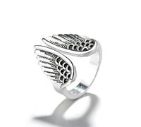 Gu Feng Boho Vintage Engel Flügel Ring Damen Herren kreative Eröffnung Ring Ehering Schmuck