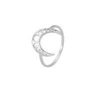 Gu Feng Damen-Ring mit Mondphase, Edelstahl, Halbmond, Hexe, Amulett, Fingerringe, modischer himmlischer Schmuck, Geschenk für Liebhaber