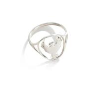 Gu Feng Edelstahl Tierring Frauen Vogel Katze Hund Pfote Schmetterling Phönix Schwalbe Runde Finger Ringe Mode Schmuck Geschenk