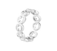 Gu Feng Koreanische Retro Nische einfacher hohler Smiley Gesicht Ring für Männer und Frauen Mode kreativ vielseitig Ring