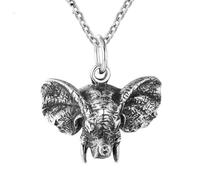 Gu Feng Maskottchen Tier Elefant Titan Anhänger Halskette Schmuck