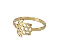 Gu Feng Niedliche Schildkröte Ring Edelstahl Frauen Finger Ringe Mode Sommer Meerestier Schildkröte Schmuck Geschenk