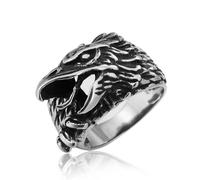 Gu Feng Persönlichkeit Vintage Adler Herren Titan ring
