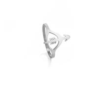 Gu Feng Pfeil und Bogen Ring Frauen Edelstahl Gold Farbe Fingerringe Mode Bogenschießen Schmuck Geburtstagsgeschenk