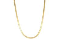 Gu Feng Schlangenkette Halskette Edelstahl Gold Farbe Choker Fischgrät Halsketten für Frauen Männer Schmuck
