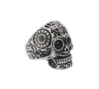 Gu Feng Schmuck Persönlichkeit Vintage Mexikanischer Totenkopf Herren Titan ring