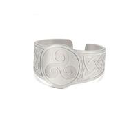 Gu Feng Triskele Triskelion Ring Stainless Steel Gold Color Celtics Knot Triple Spiral Amulet Rings Jewelry for Men Women