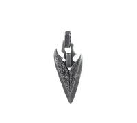 Gu Feng Vintage Männer Pfeilspitze Anhänger Halskette Punk Edelstahl Wikinger Speerspitze Halskette Mode Amulett Schmuck Geschenk