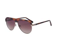 Gu7624 Aviator-Sonnenbrille Schildpatt-Design Einheitsgröße